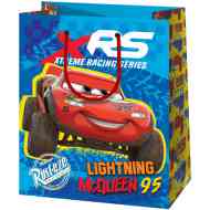 Verdák: Villám McQueen közepes méretű exkluzív ajándéktáska 18x10x23cm