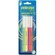 ICO: Videotip Slim szövegkiemelő négy különféle színben