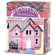 Viktoriánus fa emeletes babaház - Melissa &amp; Doug