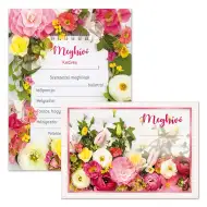 Ars Una: Virágos partimeghívó borítékkal 10 db-os