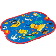 Bestway: Vízpermetes pancsoló medence kalózos 170x140cm