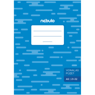 Nebulo: Tűzött vonalas füzet 21-32 A/5