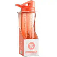 Nebulo: Wabo csatos kulacs gyümölcs tartóval korall 750ml