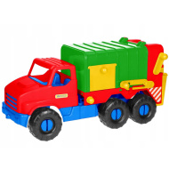 Wader: City Truck szemétszállító kukásautó 49cm