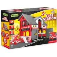 Play House: Nagy tűzoltóság szett járművekkel - Wader