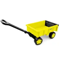 Sárga kézikocsi 60kg teherbírással - Wader
