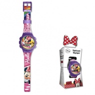 Minnie egér digitális karóra dobozban