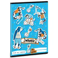Ars Una: Wheelz 1.osztályos vonalas füzet A/5 14-32