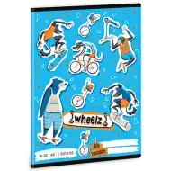 Ars Una: Wheelz 2.osztályos vonalas füzet A/5 16-32