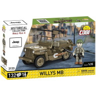 COBI: Willys MB harckocsi építőjáték (3133)