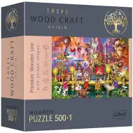Wood Craft: Mágikus világ fa puzzle 500+1db-os - Trefl
