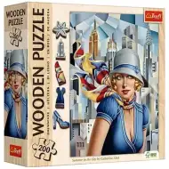 Catherine Abel: Summer in the City 200db-os fa puzzle - Trefl