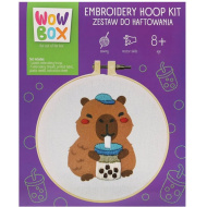 WowBox Hímzőkészlet - Capybara Bubbe Tea