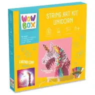 WowBox: Unikornis LED fény fonalkép készítő kreatív szett