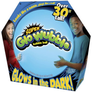 Super Glo Wubble világító buboréklabda kék színben 75cm