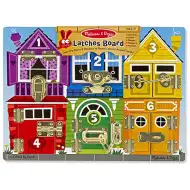 Zárak és reteszek készségfejlesztő fajáték - Melissa &amp; Doug