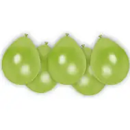 Zöld latex lufi 8db-os szett