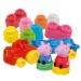 Clemmy Peppa malac vonatos puha építőkocka szett - Clementoni