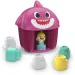 Baby Shark építőkocka szett figurával többféle változatban - Clementoni