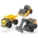 Volvo munkagépek 3db-os szett kétféle változatban - Dickie Toys