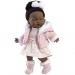 Llorens: Zoé baba rózsaszín kabátban és ruhában 28cm