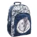 Smiley Thunder lekerekített iskolatáska, hátizsák 33x16x45cm