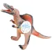 Dino World: Vinyl anyagú hangot adó Spinosaurus dinoszaurusz figura pamut töltéssel 35cm