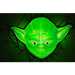 Star Wars Yoda 3D LED Fali lámpa