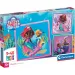 Disney Ariel 3x48db-os Supercolor puzzle - Clementoni