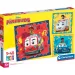 Disney Firebuds 3x48db-os Supercolor puzzle - Clementoni