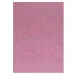 Spirit: Csillámos dekorációs habszivacs lap rózsaszín színben A/4 1db