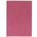 Spirit: Csillámos dekorációs habszivacs lap sötét rózsaszín színben A/4 1db