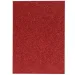 Spirit: Öntapadós csillámos dekorációs habszivacs lap piros színben A/4 1db