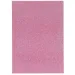 Spirit: Öntapadós csillámos dekorációs habszivacs lap rózsaszín színben A/4 1db