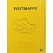 Spirit: Postmappe sárga karton gumis dosszié A4-es