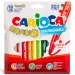 Színes maxi filctoll 12 db-os - Carioca