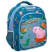 Must: Peppa malac - Zsoli kék ovis hátizsák 27x10x31cm