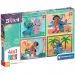 Disney Stitch 4az1-ben Supercolor puzzle - Clementoni