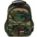 St.Right Moro terepmintás kétrekeszes iskolatáska, hátizsák