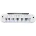 Szintetizátor fehér színben 46x15cm