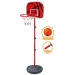 Kosárlabda palánk, labdával és pompával 201cm
