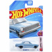 Hot Wheels: '63 Chevy II kék kisautó 1/64 - Mattel