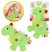 Little Stars: Dinoszauruszos rágókás, csörgős nyálkendő