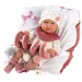 Llorens: Mimi újszülött 40cm-es síró kislány baba ággyal