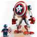 LEGO® Super Heroes: Bosszúállók Amerika Kapitány páncélozott robotja (76168)