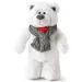 Icy Teddy fehér plüss maci 38cm - Lumpin