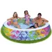 Átlátszó medence színes elemekkel - Intex