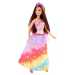 Barbie Tündérmese: Szivárvány hercegnő baba - Mattel