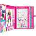 Barbie divattervező matricás album - Fashion Angels