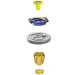 Beyblade Duo Ice Titan Metal Fusion pörgettyű - Hasbro